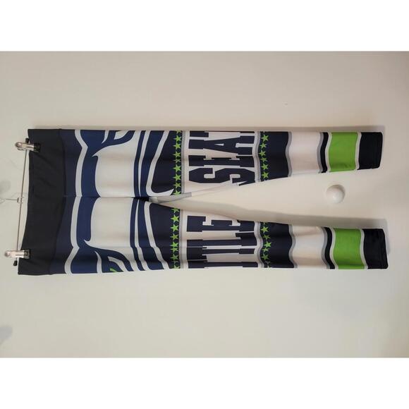 Seattle Seahawks Women's Leggings Size Large - Picture 1 of 5